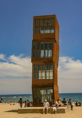 The beach