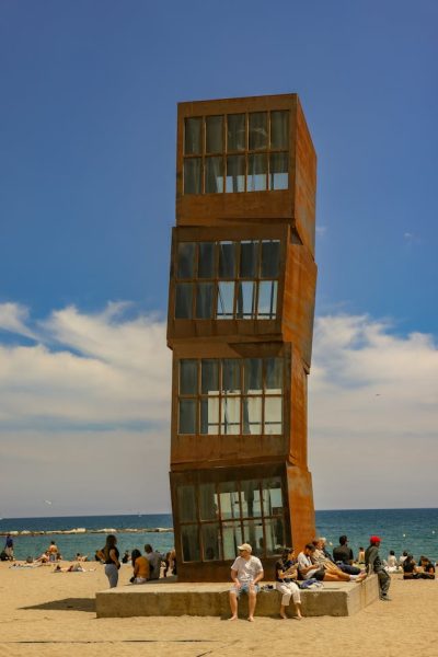 The beach
